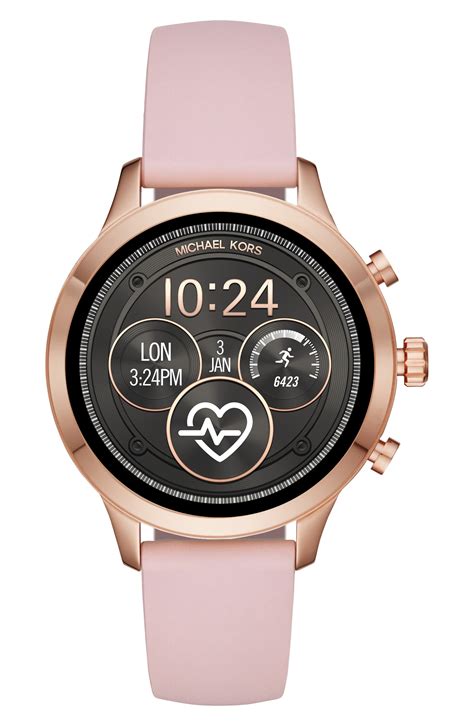 michael kors smartwatch silicone